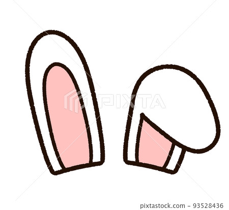 可愛的兔耳朵 93528436