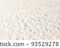 Footprints remaining on the beach 93529278