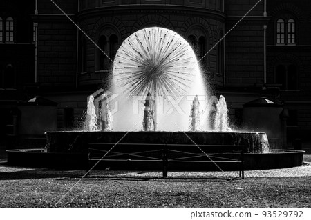 Dandelion Fountain at Norra Latin in Stockholm 93529792