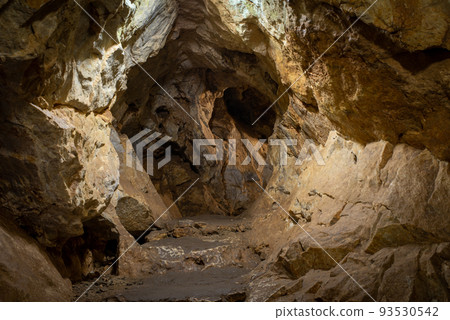 Oshika Limestone Cave in Hiraodai, Kokuraminami Ward, Kitakyushu City (a rare vertical limestone cave in Japan) 93530542