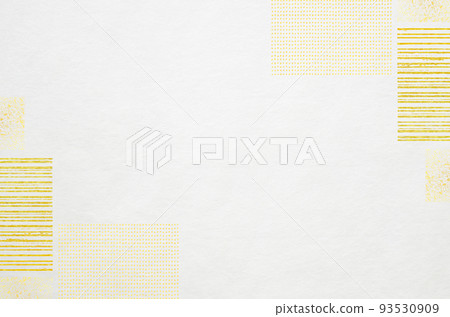 具有現代金色圖案的白色日本紙質感_豪華日式背景 93530909