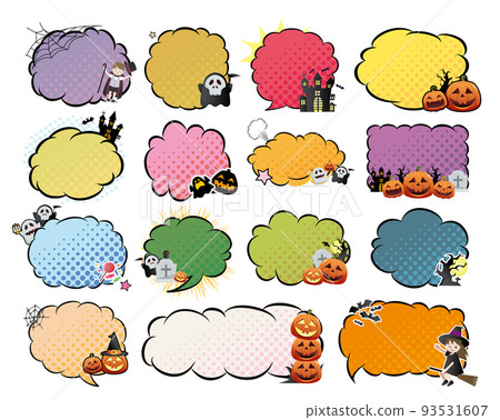Halloween frame background autumn 93531607