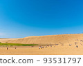 Tottori sand dunes of fine weather 93531797