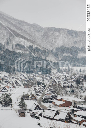 Snow Shirakawa Town 93532485