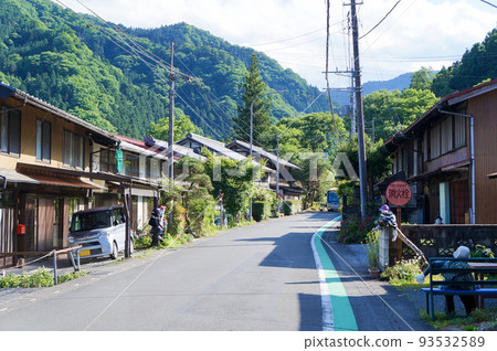 Townscape of Niekawa-shuku "Scarecrow Village" [Arakawa, Chichibu City, Saitama Prefecture] 93532589