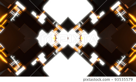 VJ Line Target Seamless Nightclub Yellow Orange [There is another version] 93535579