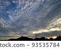 Clouds at dusk 93535784
