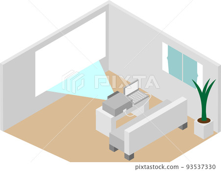 等距家用投影儀 93537330