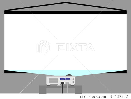 Atmospheric frame projected by a projector 93537332