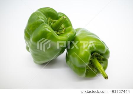 green pepper (white background) green pepper (white background) 93537444