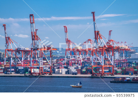 《Kanagawa》 Container Yard, Yokohama Honmoku Pier 93539975