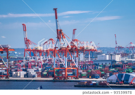 《神奈川縣》橫濱本牧碼頭貨場 93539978