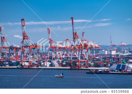 《Kanagawa》 Container Yard, Yokohama Honmoku Pier 93539988