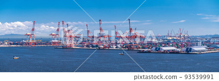 《Kanagawa》 Container Yard, Yokohama Honmoku Pier 93539991