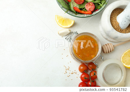 Concept of tasty food with sauce, space for text Concept of tasty food with sauce, space for text 93541782