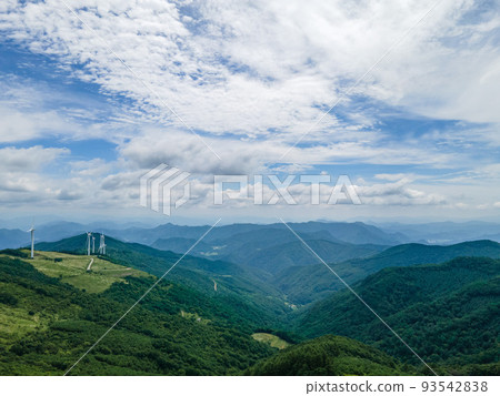 The scenery of six hundred horses in Cheongoksan Mountain 93542838