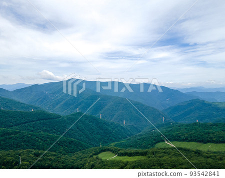 The scenery of six hundred horses in Cheongoksan Mountain 93542841