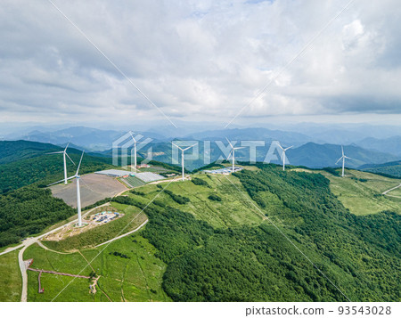 The scenery of six hundred horses in Cheongoksan Mountain 93543028