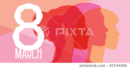 8 march different women profiles portrait 93544096