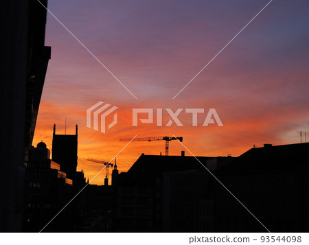 慕尼黑日落 93544098