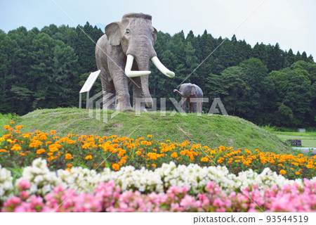 [長野縣信濃町]從國道18號看到的野尻湖Naumann大象 93544519