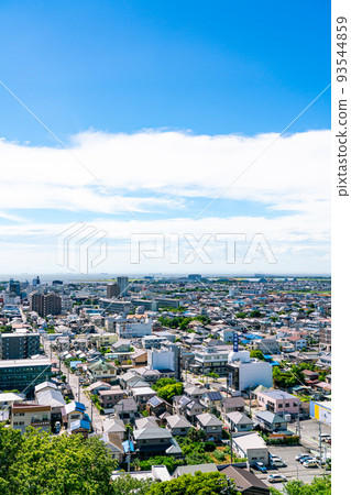 [Chiba] Suburban cityscape 93544859