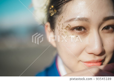 和服髮型的女人 和服髮型的女人 93545189