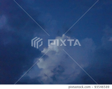 floating clouds at dusk 93546589