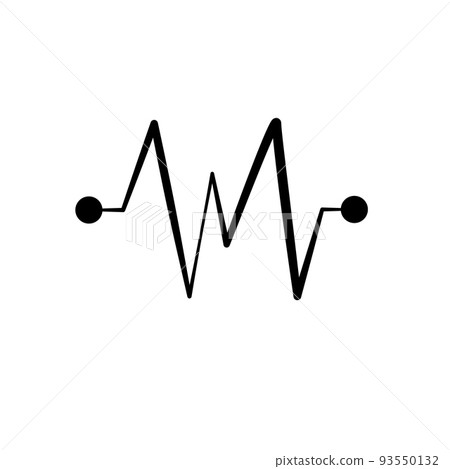 Illustration Vector graphic of heart pulse icon - Stock Illustration ...