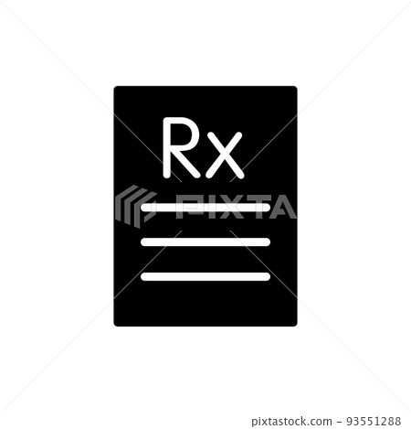 Illustration Vector graphic of Rx icon - Stock Illustration [93551288 ...