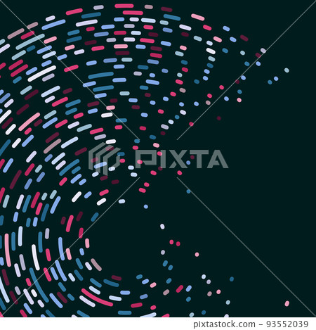 Abstractly arranged dots on blue background. Abstractly arranged dots on blue background. 93552039