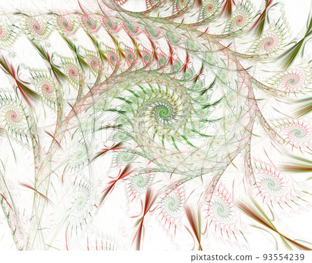 An Illustration of an abstract fractal spiral for background An Illustration of an abstract fractal spiral for background 93554239