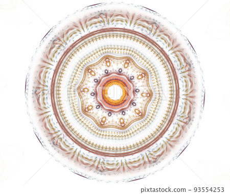 3D render. Shield fractal 3D render. Shield fractal 93554253