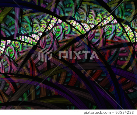 Abstract stained glass background Abstract stained glass background 93554258