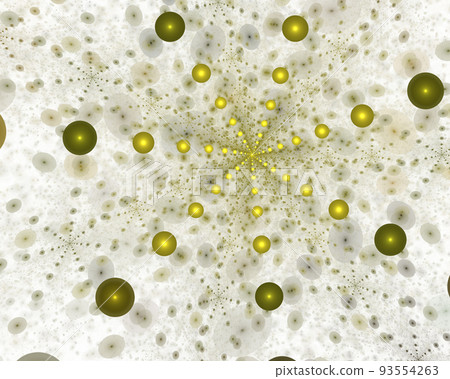 Colorful bright abstract fractal background with balls, spirals . Colorful bright abstract fractal background with balls, spirals . 93554263