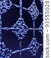 3D effect embossed perspective rendered background pattern. 93555028