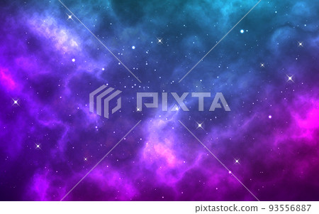 Galaxy background. Realistic milky way. Magic color cosmos. Starry nebula with constellations. Bright space texture with shining stars. Deep universe. Vector illustration Galaxy background. Realistic milky way. Magic color cosmos. Starry nebula with constellations. Bright space texture with shining stars. Deep universe. Vector illustration 93556887