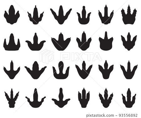 dinosaurs, silhouettes, tyrannosaurus 93556892