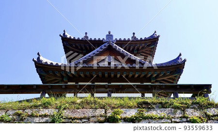 長崎縣對馬市金石城遺址城門 93559633