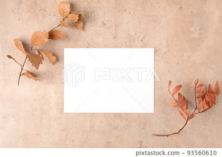 Thanksgiving mockup greeting card, DIY invitation, holidays preparation and creativity layout Thanksgiving mockup greeting card, DIY invitation, holidays preparation and creativity layout 93560610