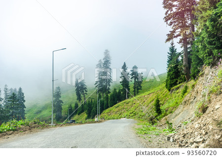 Caucasus mountain in georgian region Guria 93560720