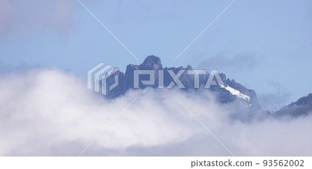 Canadian Nature Landscape with clouds and mountains. Canadian Nature Landscape with clouds and mountains. 93562002