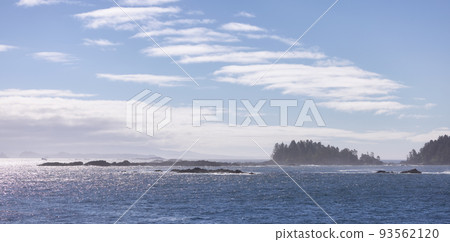 Rugged Rocks on a rocky shore on the West Coast of Pacific Ocean. Rugged Rocks on a rocky shore on the West Coast of Pacific Ocean. 93562120