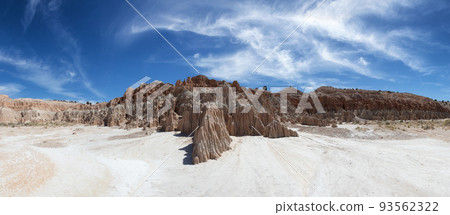 Rock Formation in the desert of American Nature Landscape. Rock Formation in the desert of American Nature Landscape. 93562322