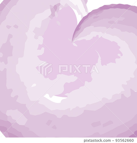 Abstract frame made of watercolor stain in trendy purply hues in watercolor manner. Isolate 93562660