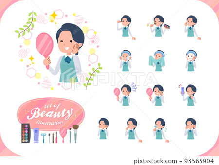 美容文員女套裝 93565904