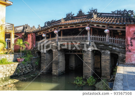 Japanese covered bridge Japanese covered bridge 93567508