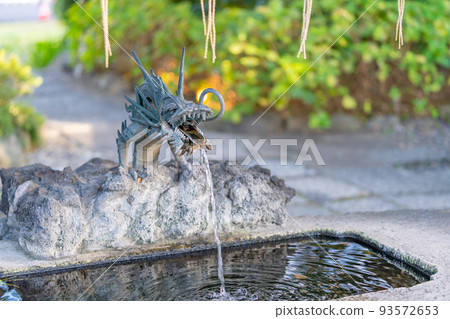 Kikuta Shrine, Narashino's guardian deity, Chozuya, Ryu Kikuta Shrine, Narashino's guardian deity, Chozuya, Ryu 93572653