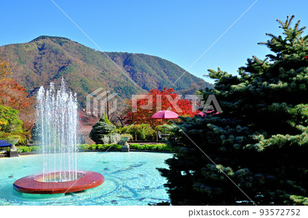 Hakone Gora Park autumn leaves 93572752