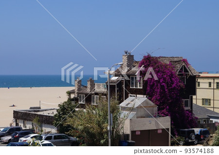 USA Los Angeles Santa Monica skyline 93574188